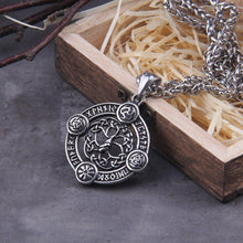 Load image into Gallery viewer, Yggdrasil Tree of Life Talisman Necklace