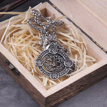 Load image into Gallery viewer, Yggdrasil Tree of Life Talisman Necklace