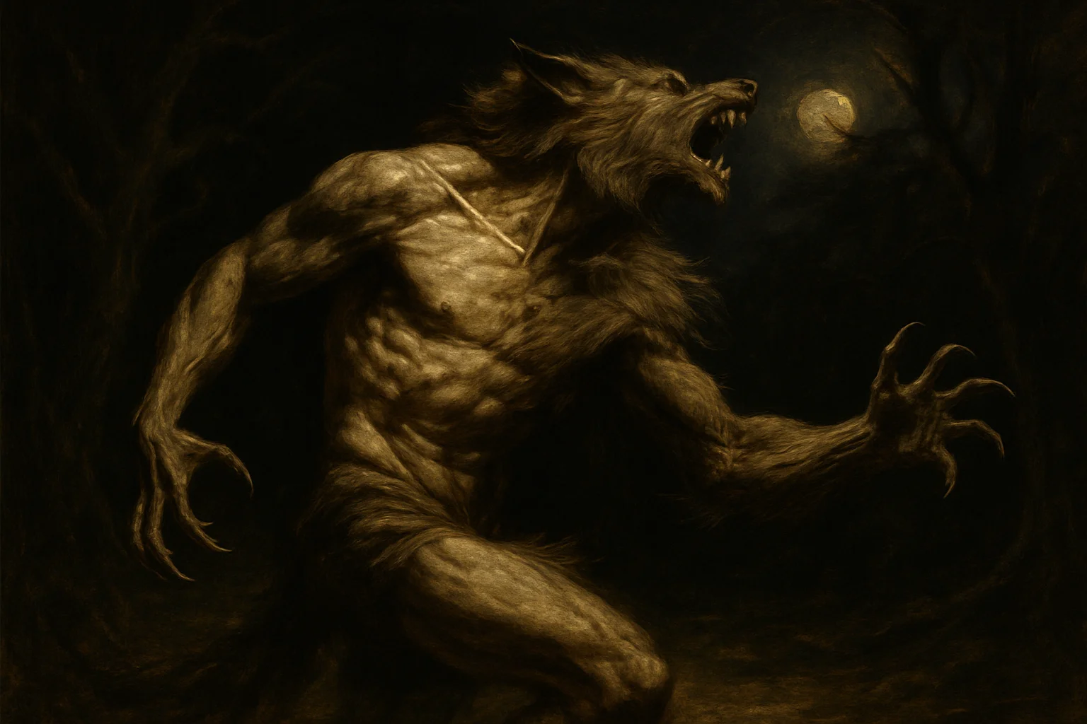 Werewolf: The Half-Man Half-Wolf Creature