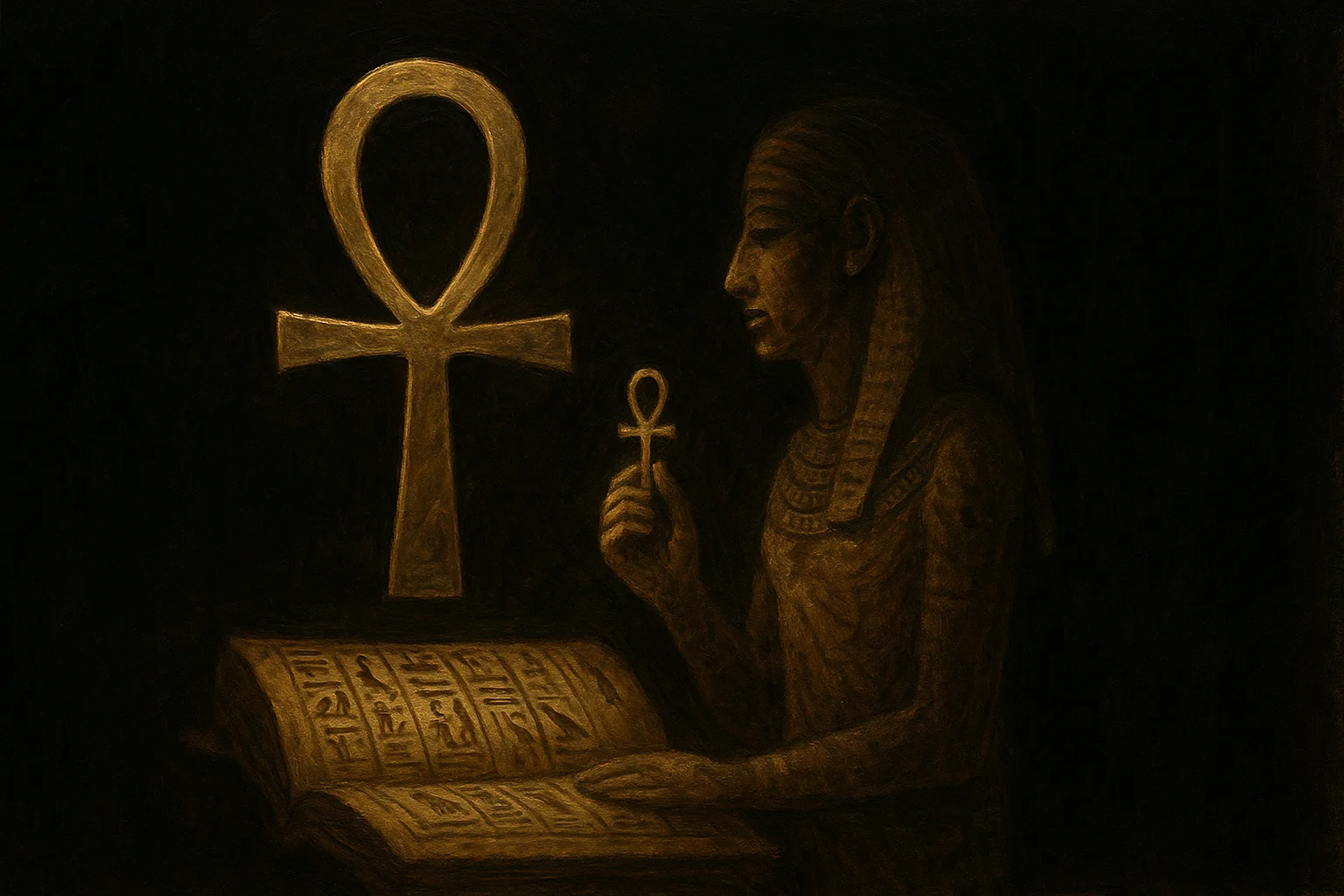 Illustration: The Ankh in Funerary Texts and Amulets