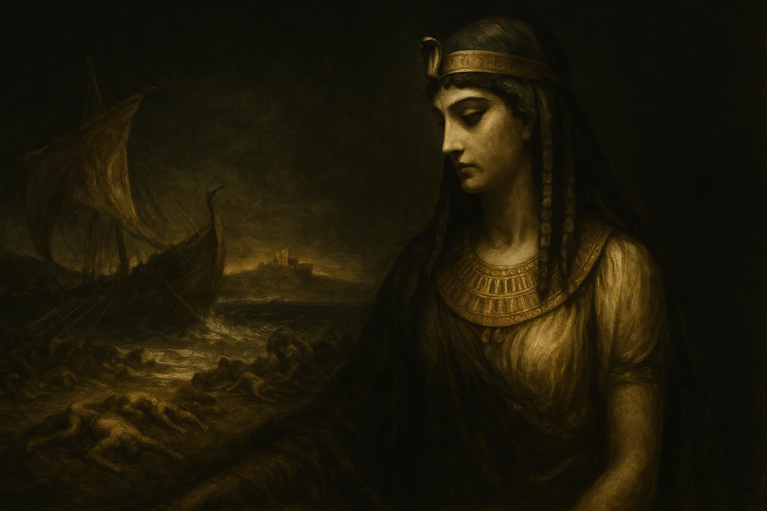 Illustration: Actium, Defeat, and the End of Ptolemaic Egypt