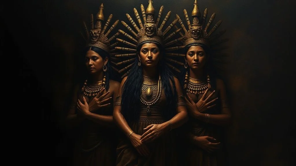 Illustration: Mesoamerican Mothers