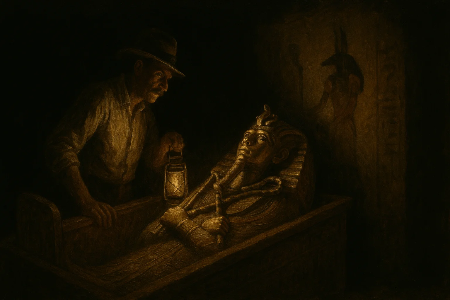 Illustration: The Discovery of Tutankhamun's Tomb