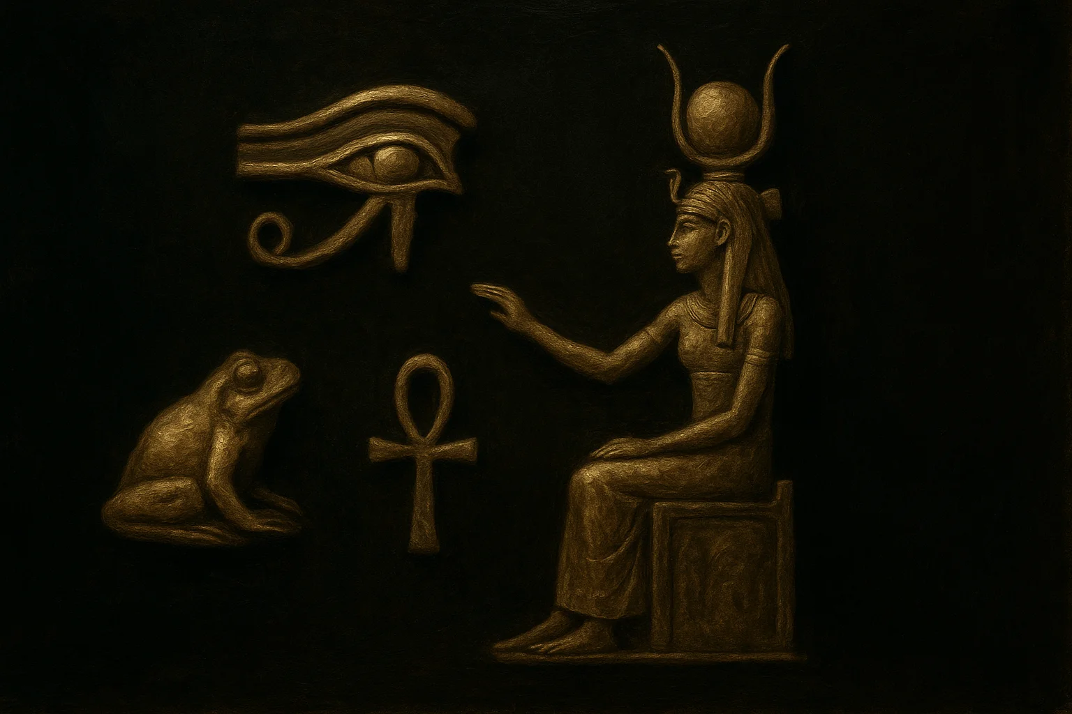 Illustration: The Role of Amulets and Divine Protection