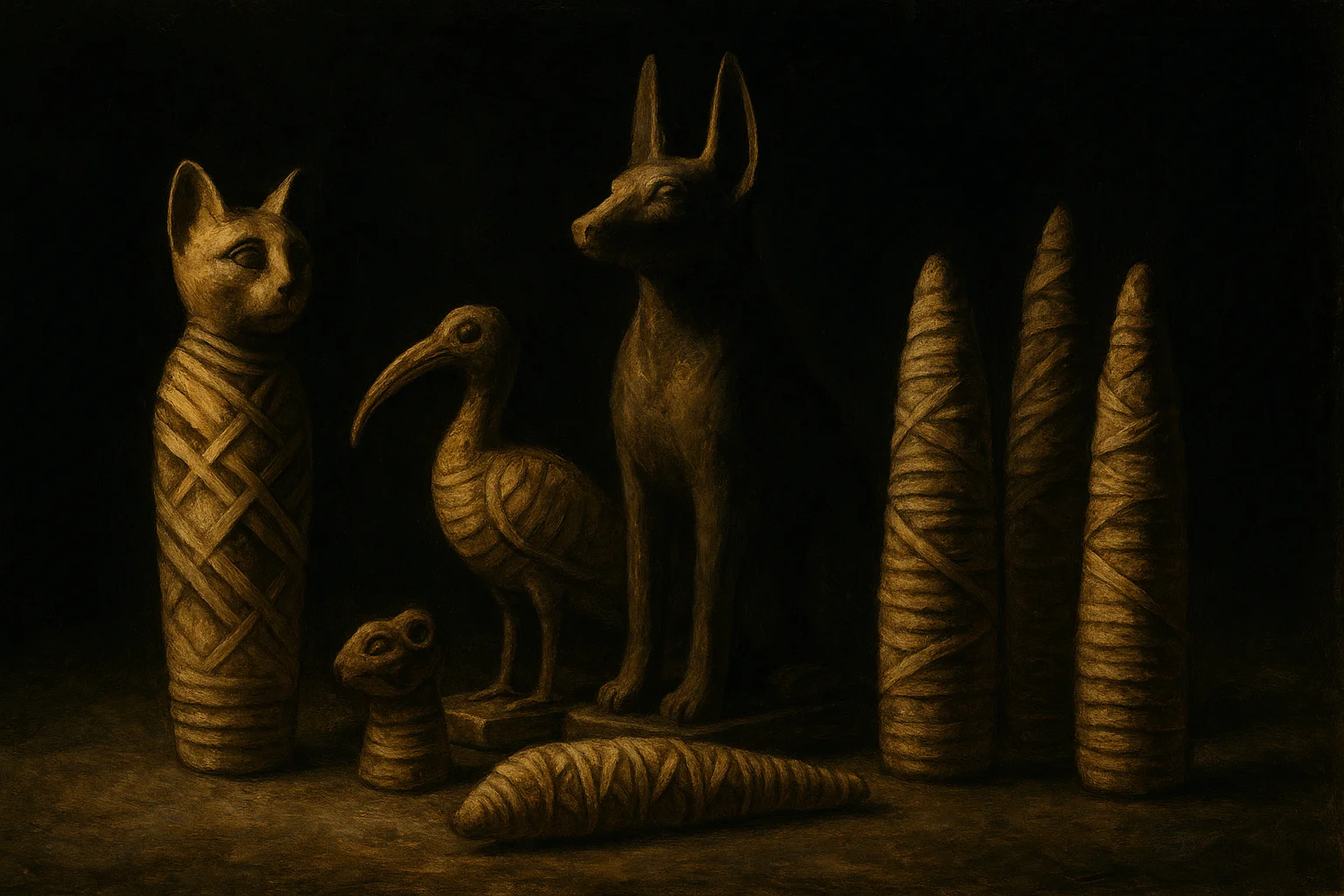 Illustration: Animal mummies: votive offerings and temple economies