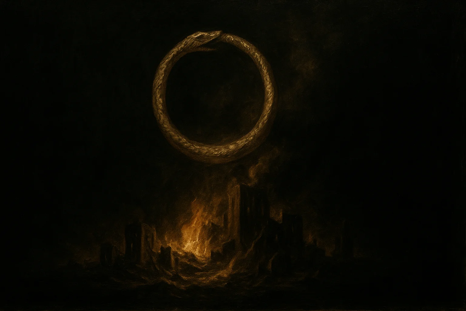 Illustration: Cyclical destruction and renewal