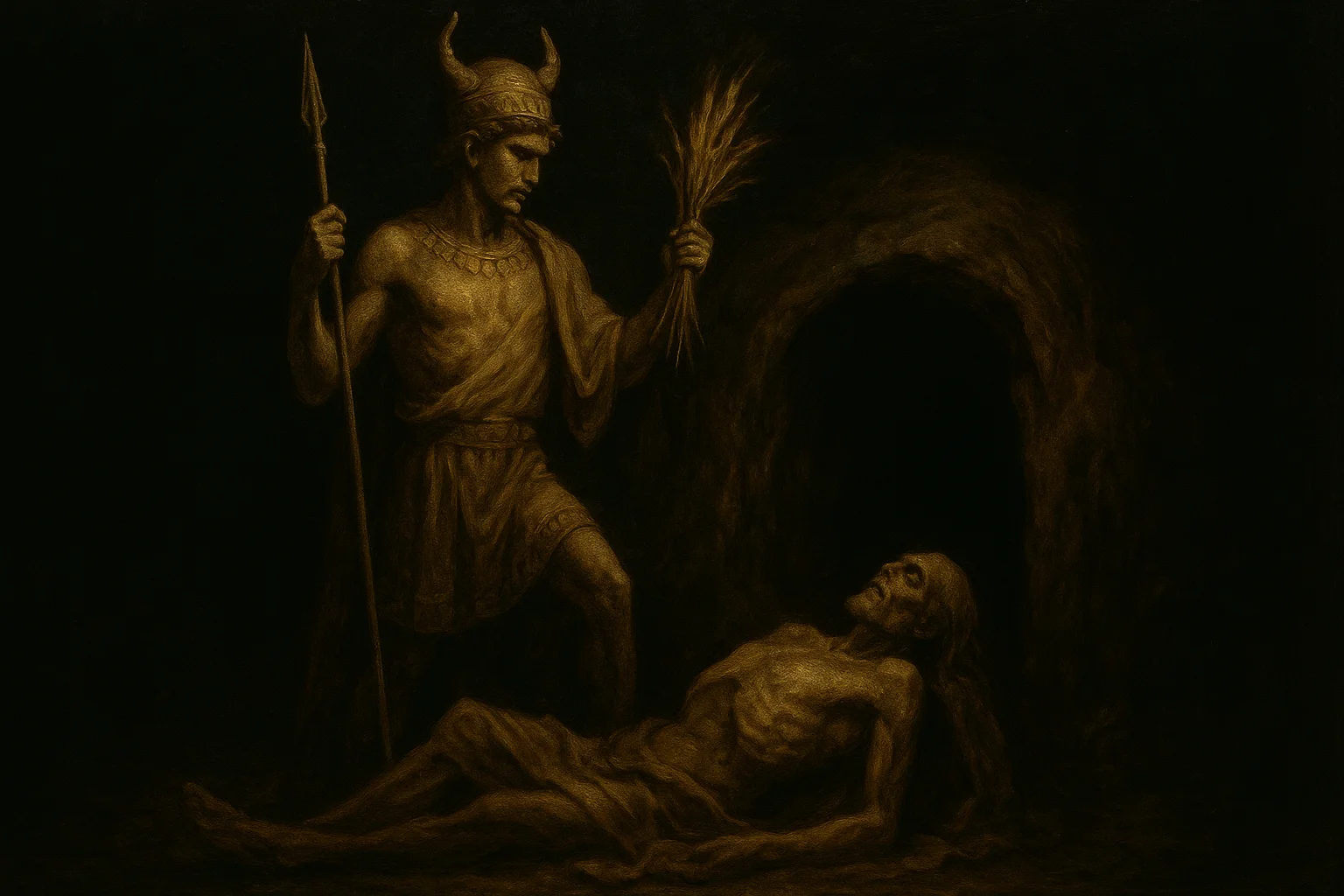 Illustration: The Baal Cycle: Death, Descent, and Return
