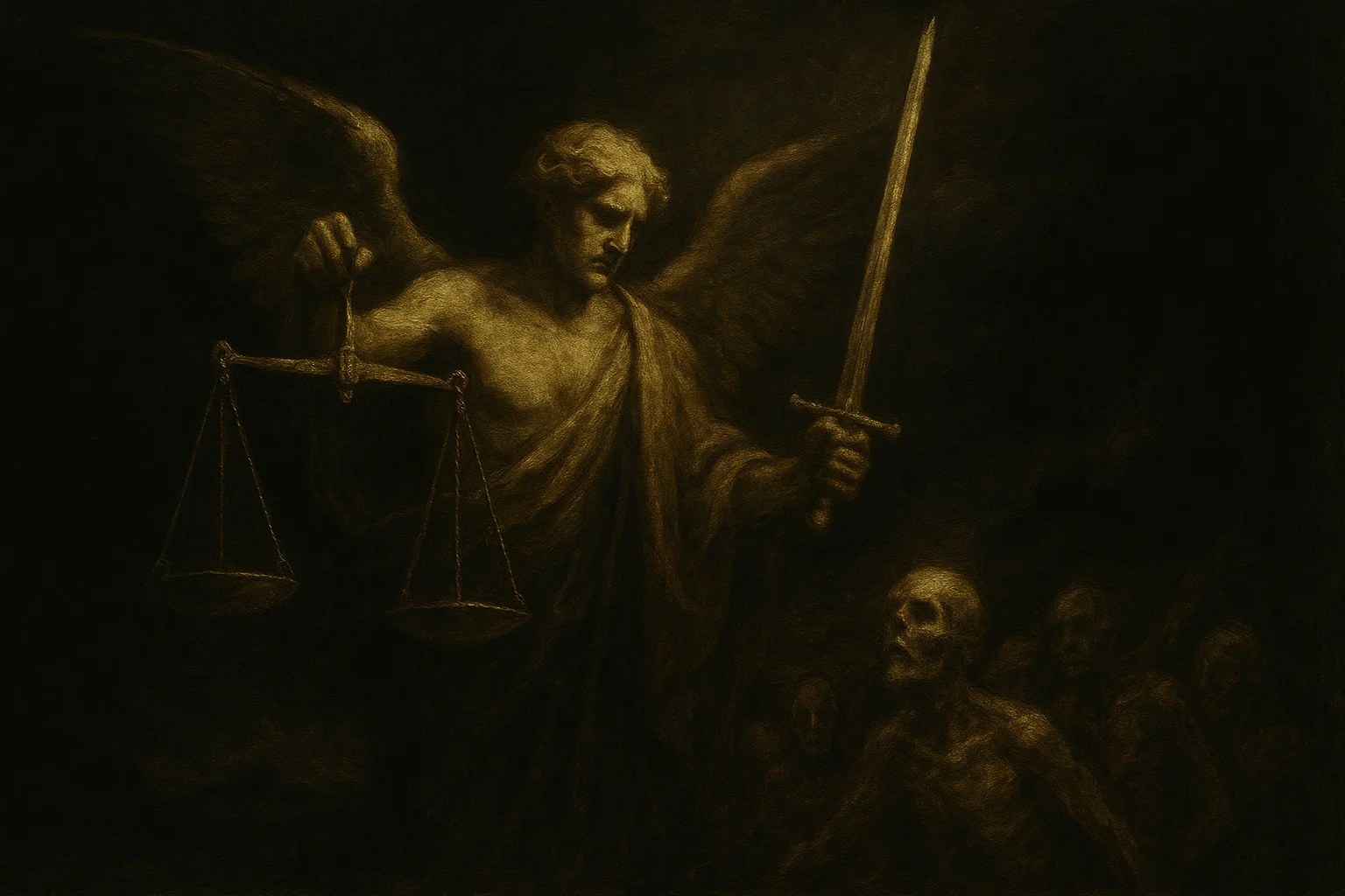 Illustration: Judgment and the moral reckoning