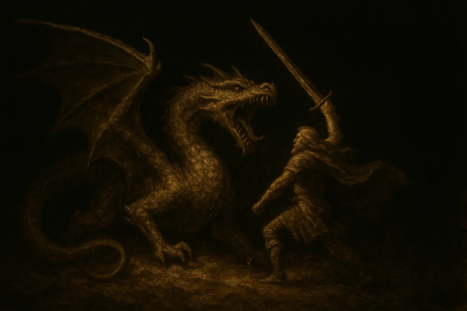 Illustration: The Dragon and the Final Battle