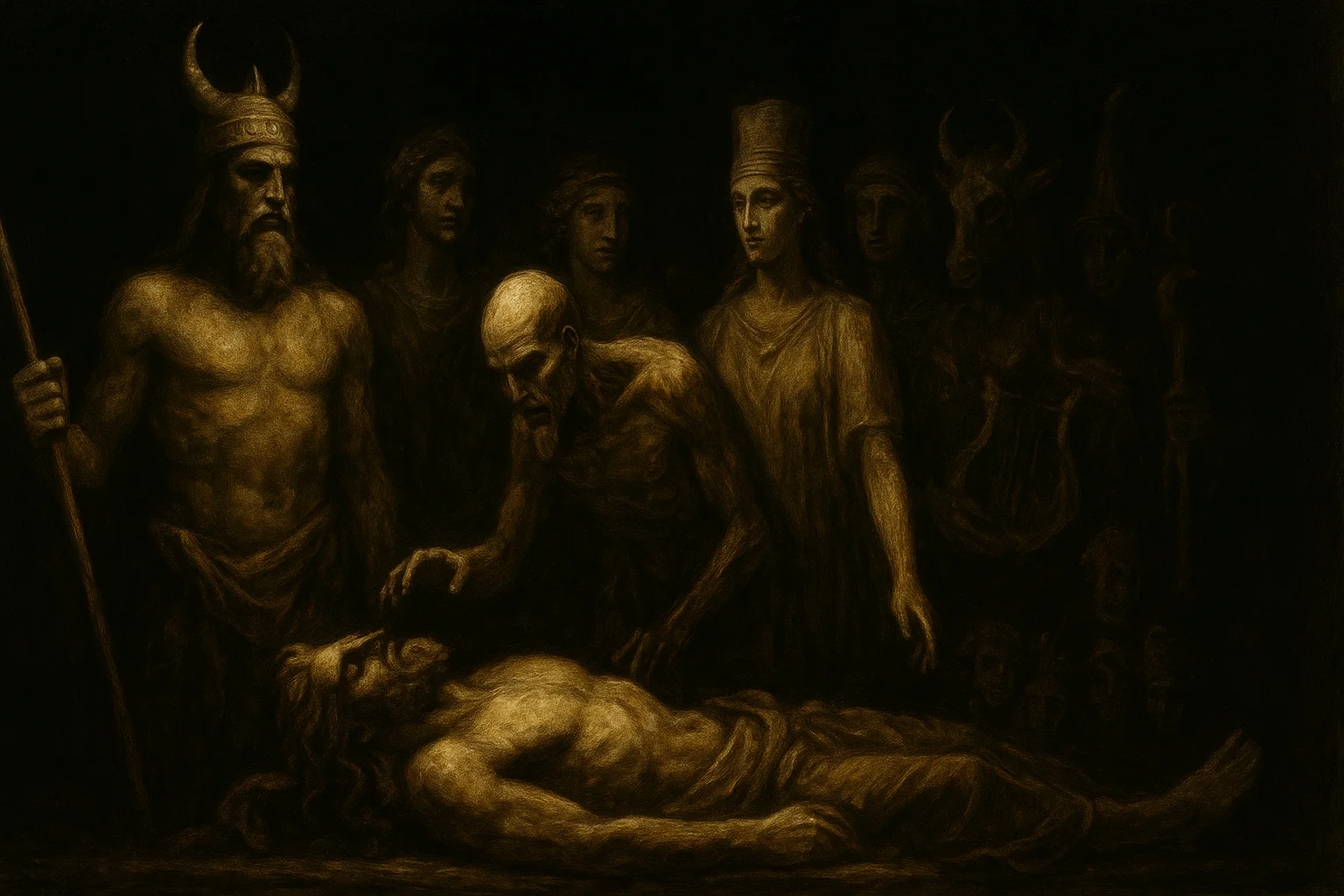 Illustration: Baal, Mot, and the Cast of the Cycle