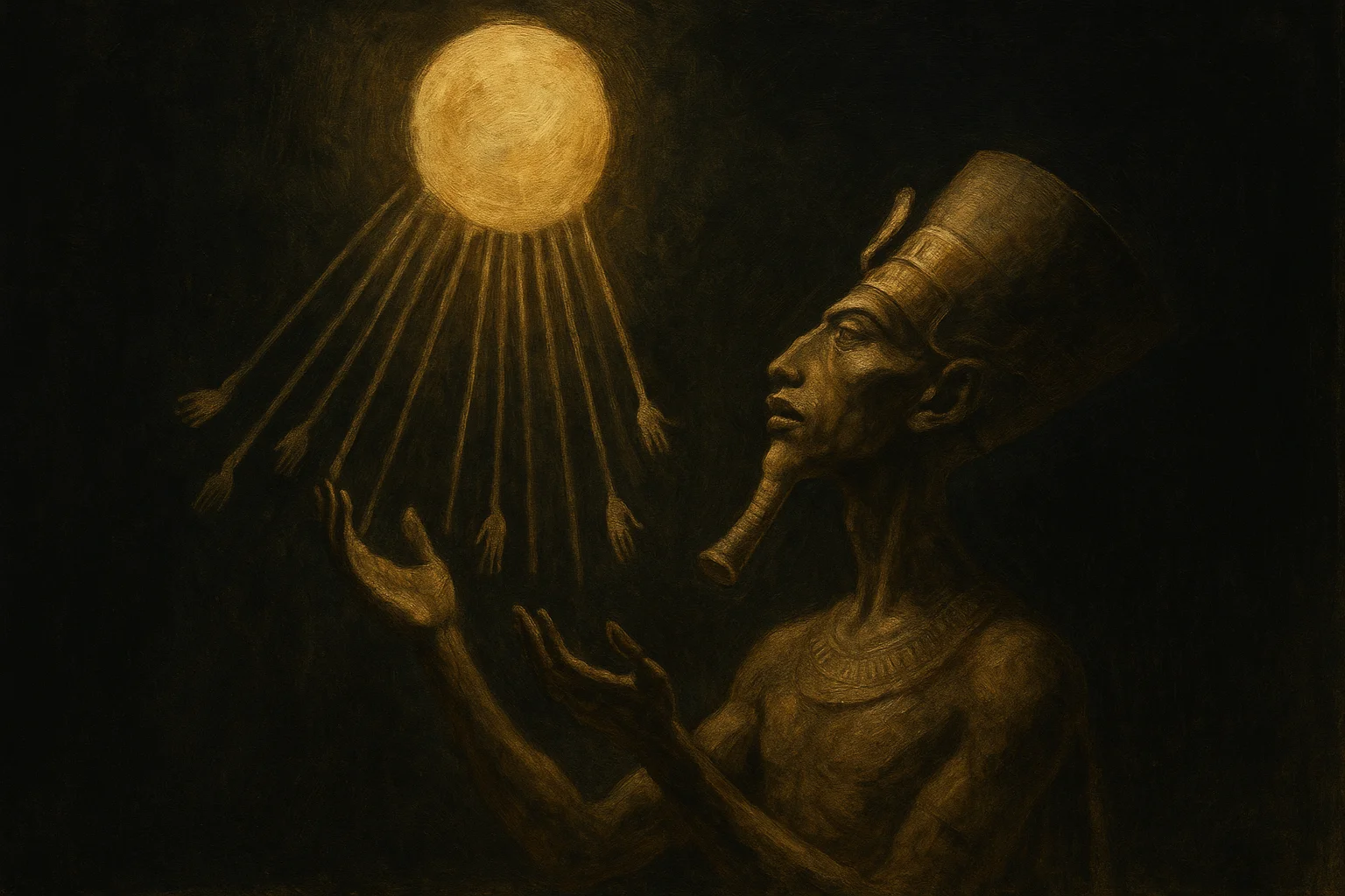 Illustration: The Aten: Sun Disk or Sole God?
