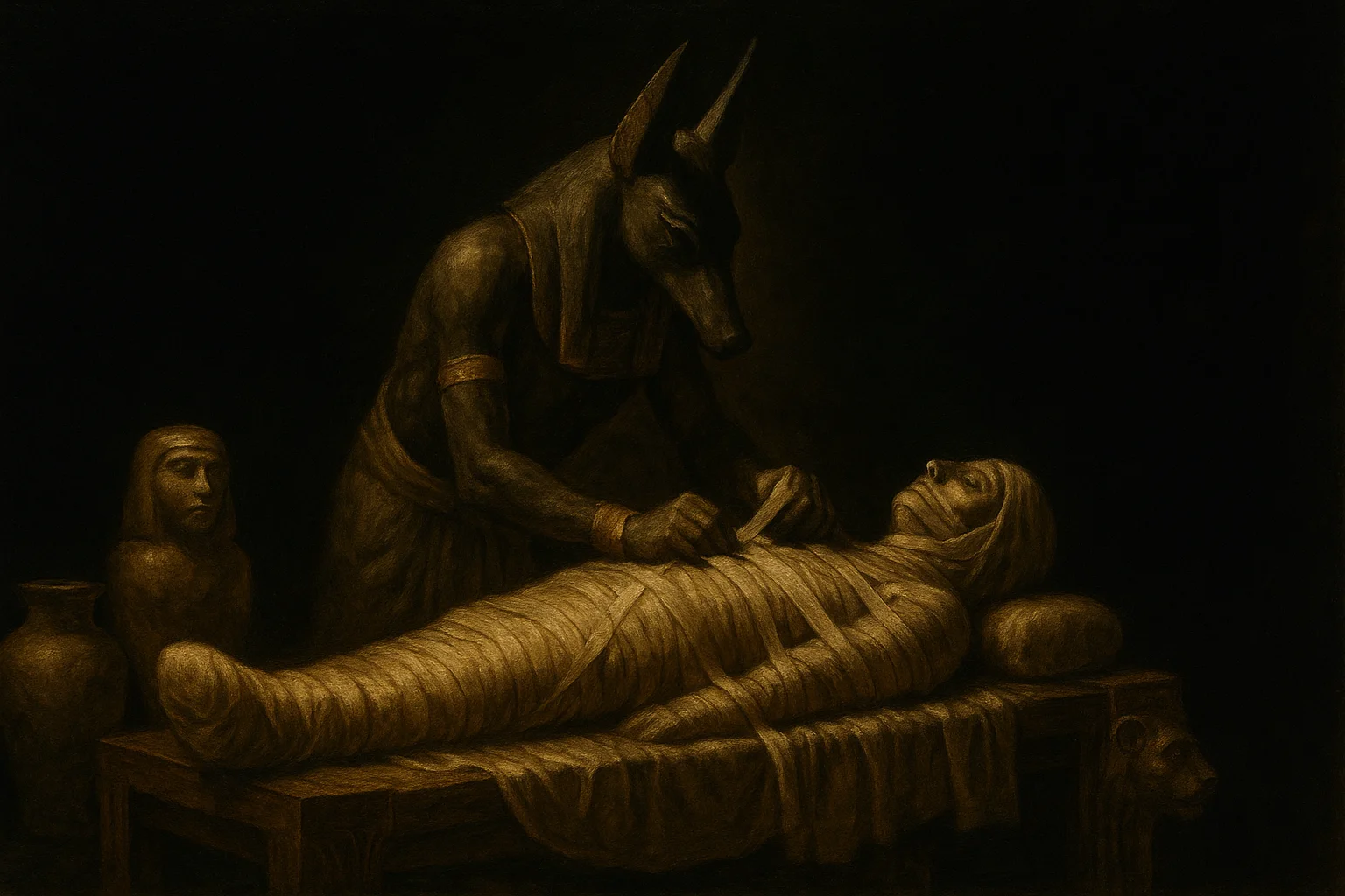 Illustration: Mummification: Preserving the Vessel