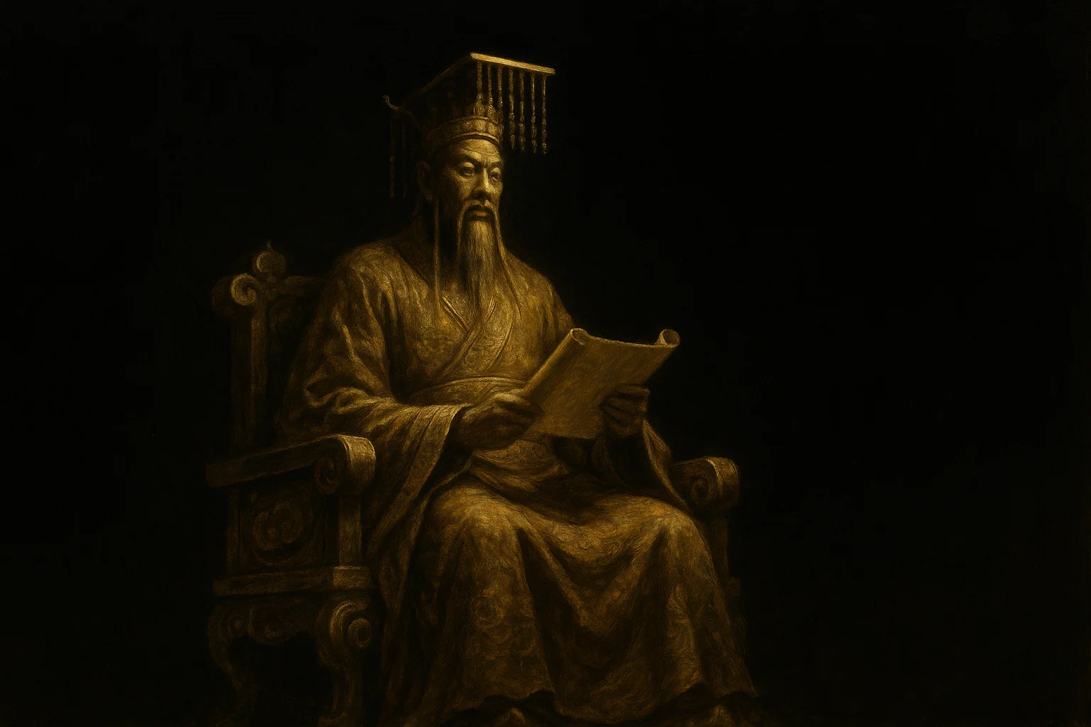 Illustration: The Jade Emperor in Classical Literature