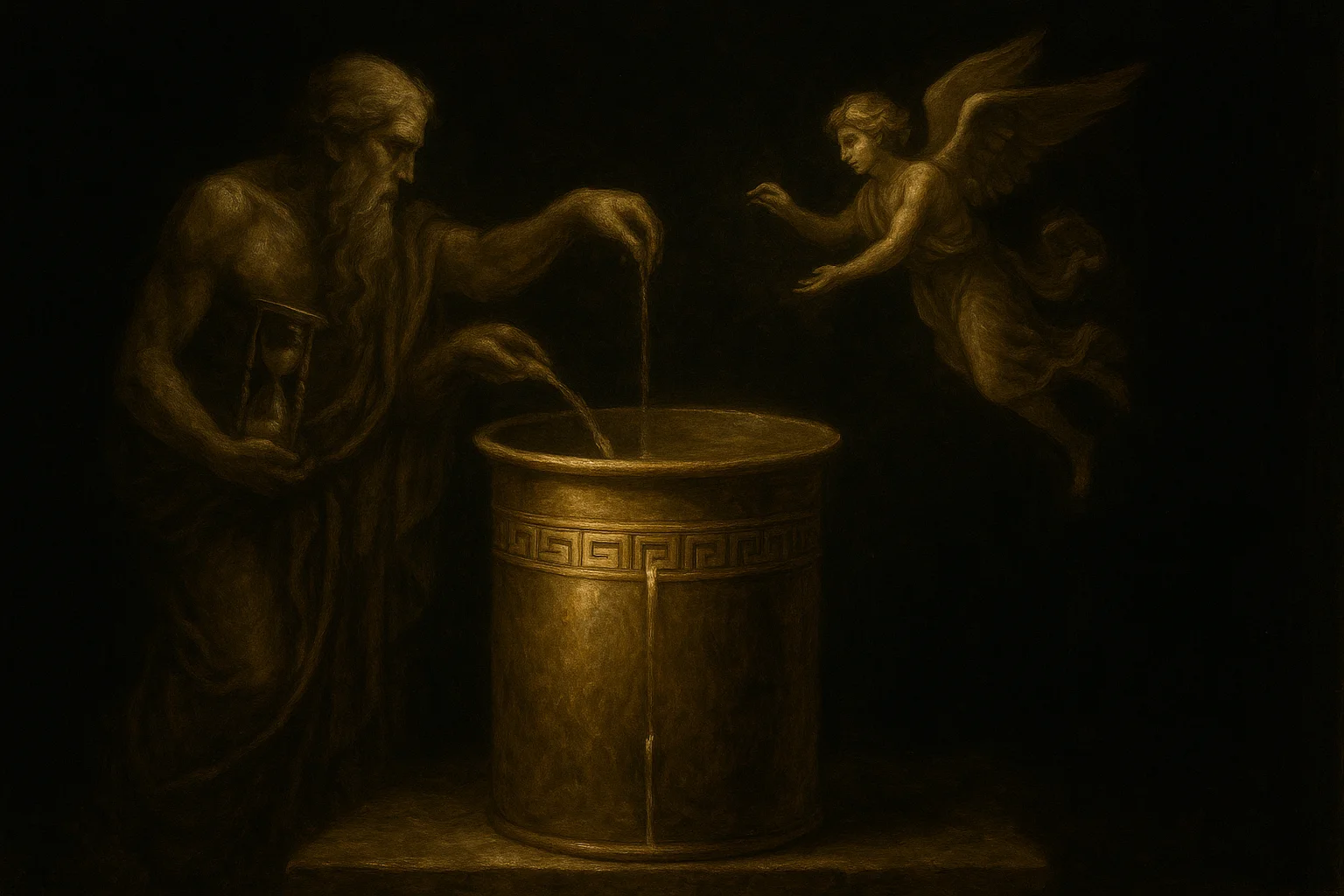 Illustration: The Clepsydra: Water as Timekeeper