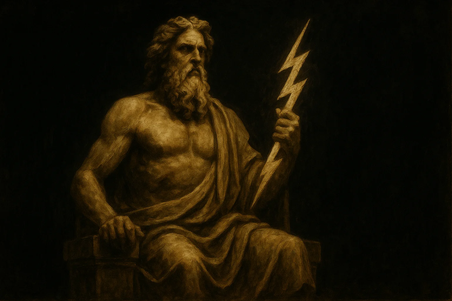 Illustration: Zeus: sovereignty and the thunderbolt
