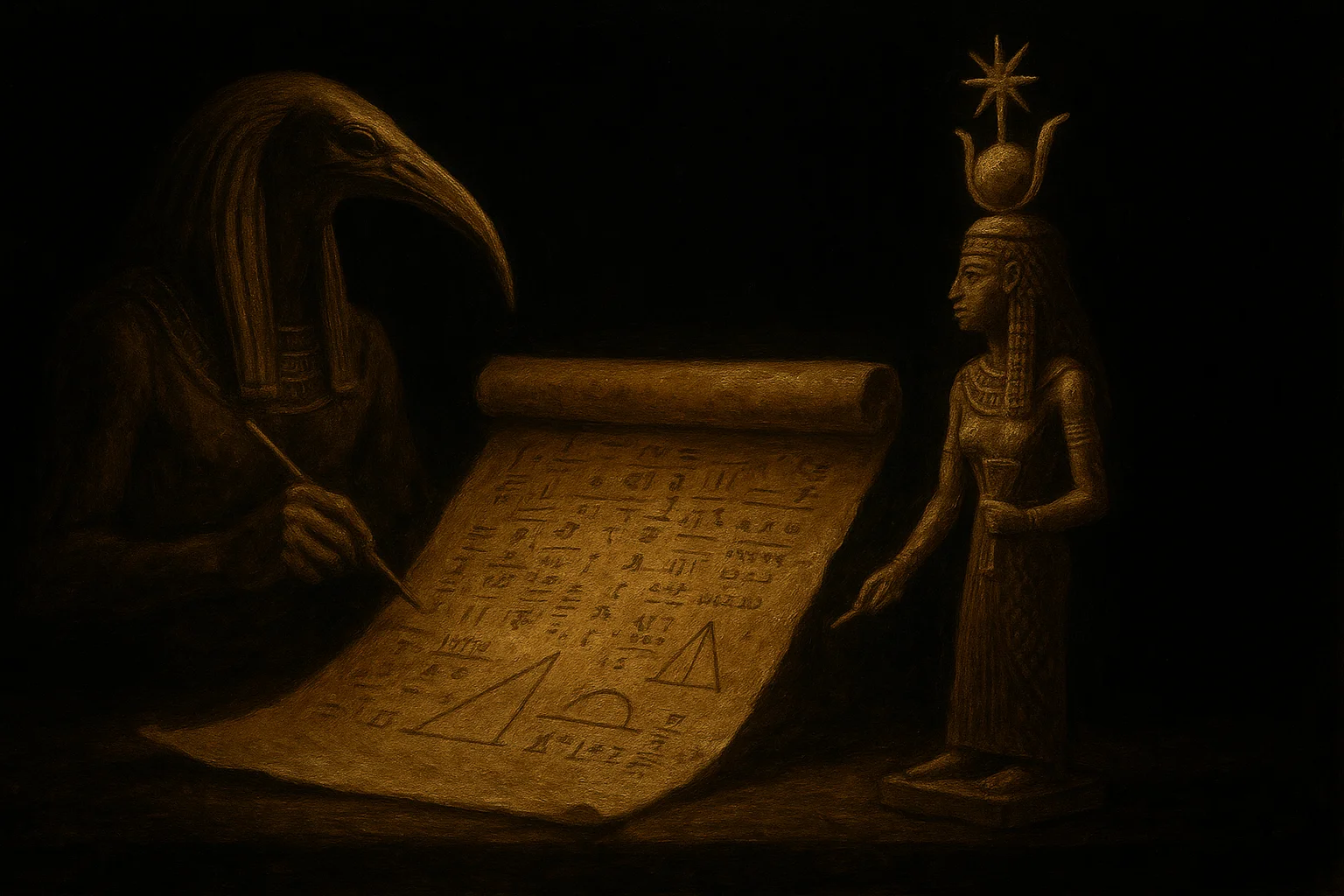 Illustration: The Moscow Mathematical Papyrus