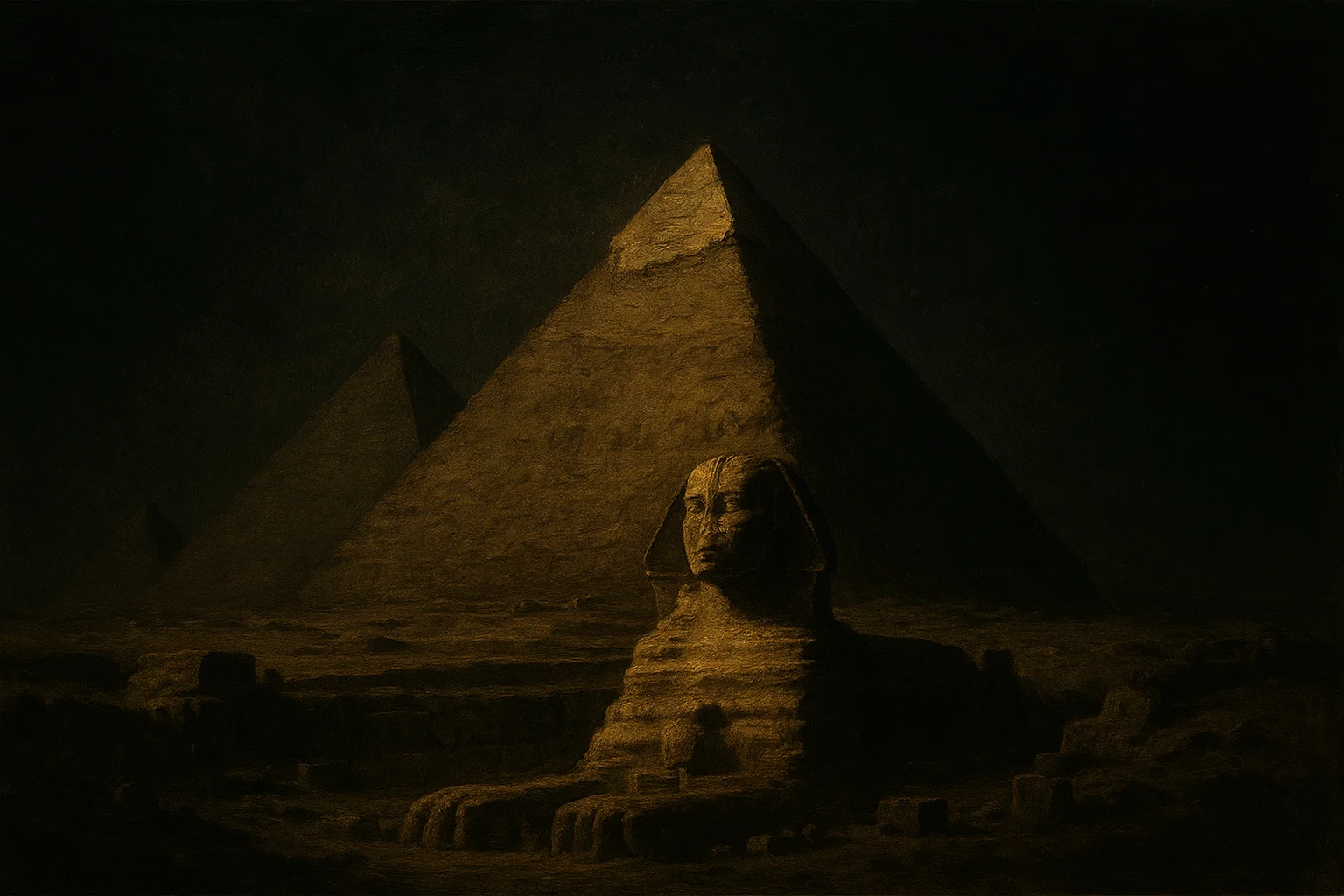 Illustration: The Giza Necropolis Today