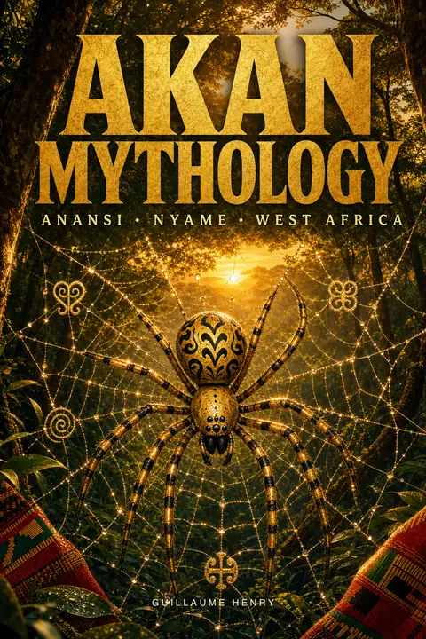 The Akan Mythology Book: Anansi, Nyame, and the Gods of West Africa