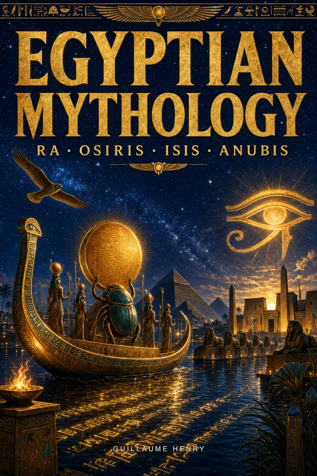 Egyptian Mythology: The Complete Guide to Ra, Osiris, Isis, Anubis, and the Sacred Stories of the Pharaohs