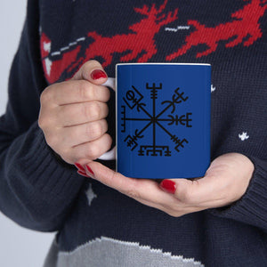 Viking Vegvisir Rune Coffee Mug