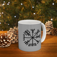 Load image into Gallery viewer, Viking Vegvisir Rune Coffee Mug
