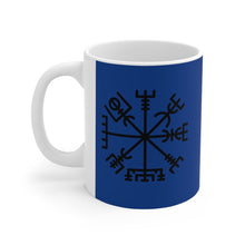 Load image into Gallery viewer, Viking Vegvisir Rune Coffee Mug
