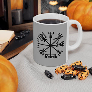 Viking Vegvisir Rune Coffee Mug