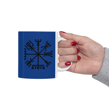 Load image into Gallery viewer, Viking Vegvisir Rune Coffee Mug
