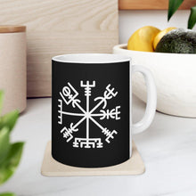 Load image into Gallery viewer, Viking Vegvisir Rune Coffee Mug
