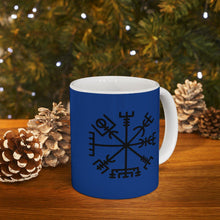 Load image into Gallery viewer, Viking Vegvisir Rune Coffee Mug
