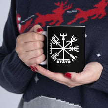 Load image into Gallery viewer, Viking Vegvisir Rune Coffee Mug
