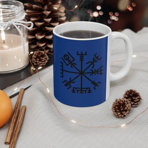 Viking Vegvisir Rune Coffee Mug