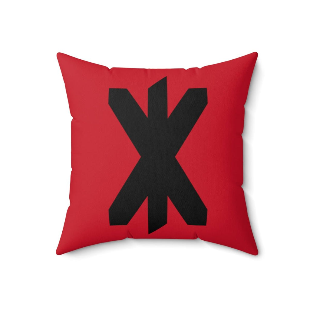 Viking Strength Rune Symbol Cushion