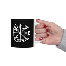 Load image into Gallery viewer, Viking Vegvisir Rune Coffee Mug
