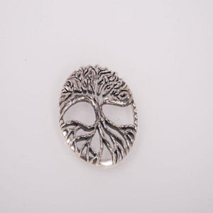 925 silver Yggdrasil The World Tree Pendant, Unique Handcrafted Viking Necklace
