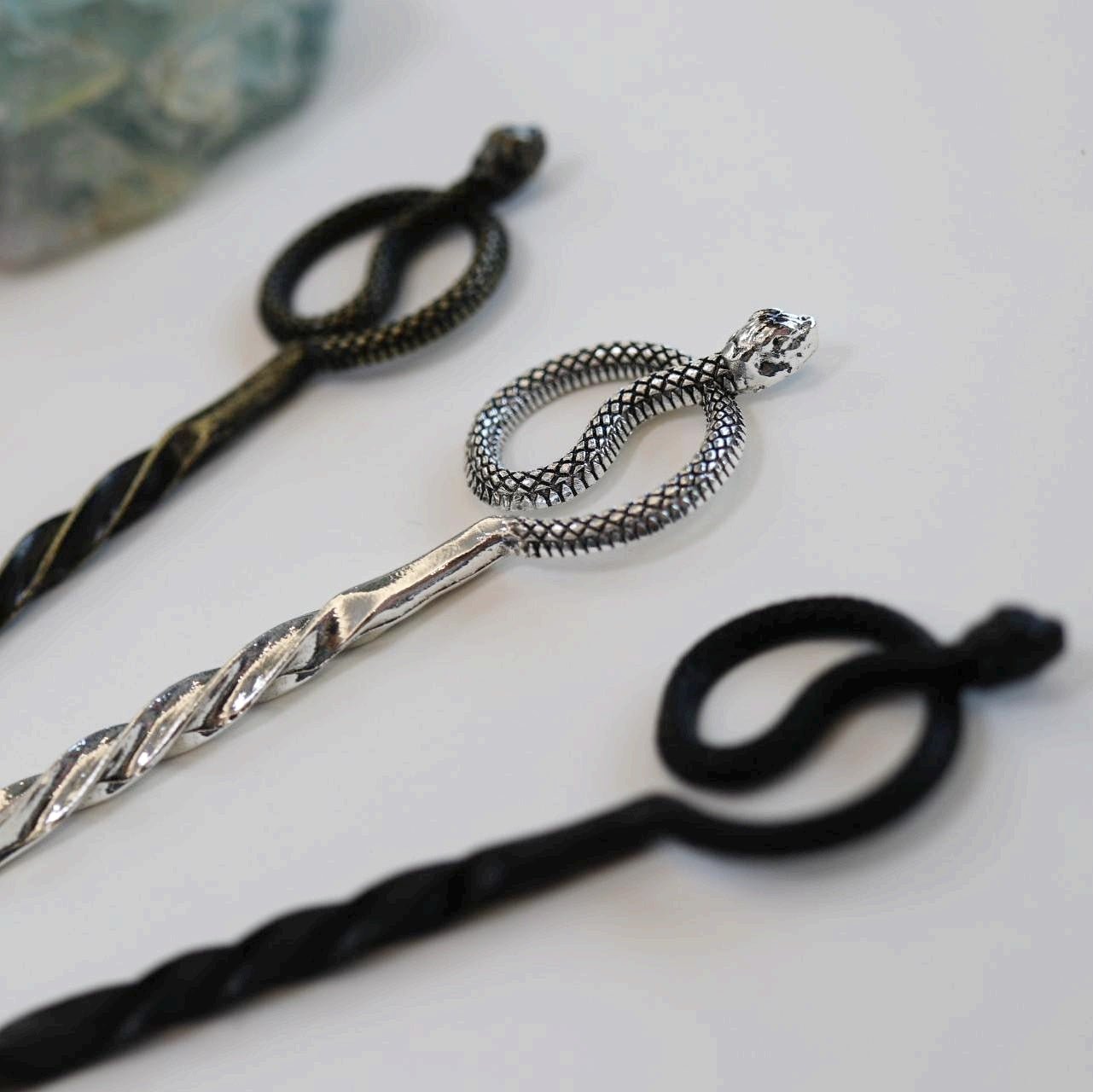 Snake Metal Hairpin