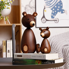 Load image into Gallery viewer, Little Bear Walnut Bear Toy
