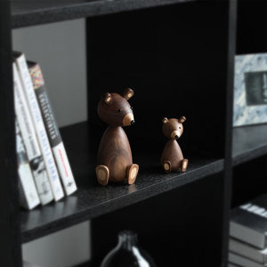 Little Bear Walnut Bear Toy
