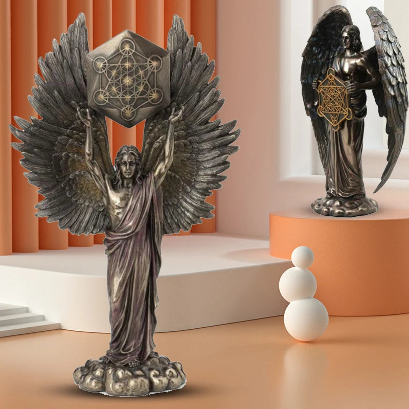 Mystical Angel Merkaba Statue