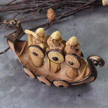 Load image into Gallery viewer, Sailing Viking Soldiers Wooden Viking Decor
