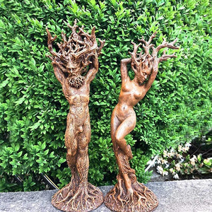 Forest Tree Gods Statue