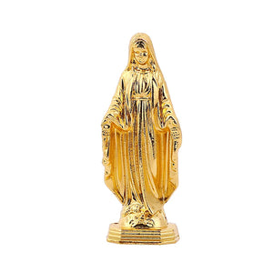 Silver Virgin Mary Statue
