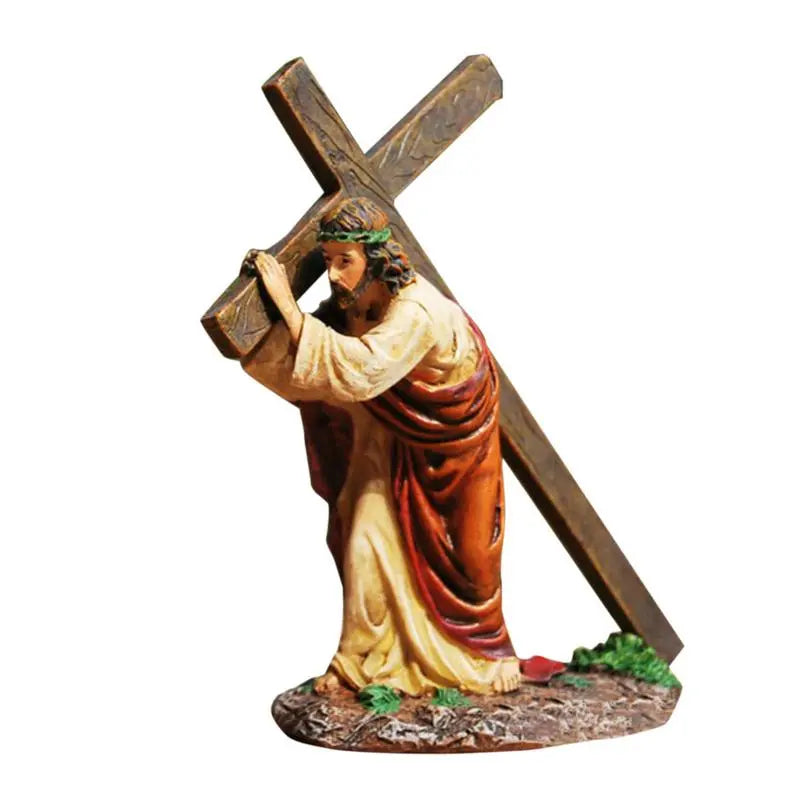 Jesus Bearing The Cross Statue