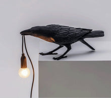 Load image into Gallery viewer, Hugin and Munin Table Lamps Viking Decor

