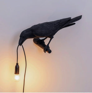 Hugin and Munin Table Lamps Viking Decor