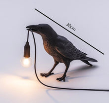 Load image into Gallery viewer, Hugin and Munin Table Lamps Viking Decor
