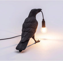 Load image into Gallery viewer, Hugin and Munin Table Lamps Viking Decor
