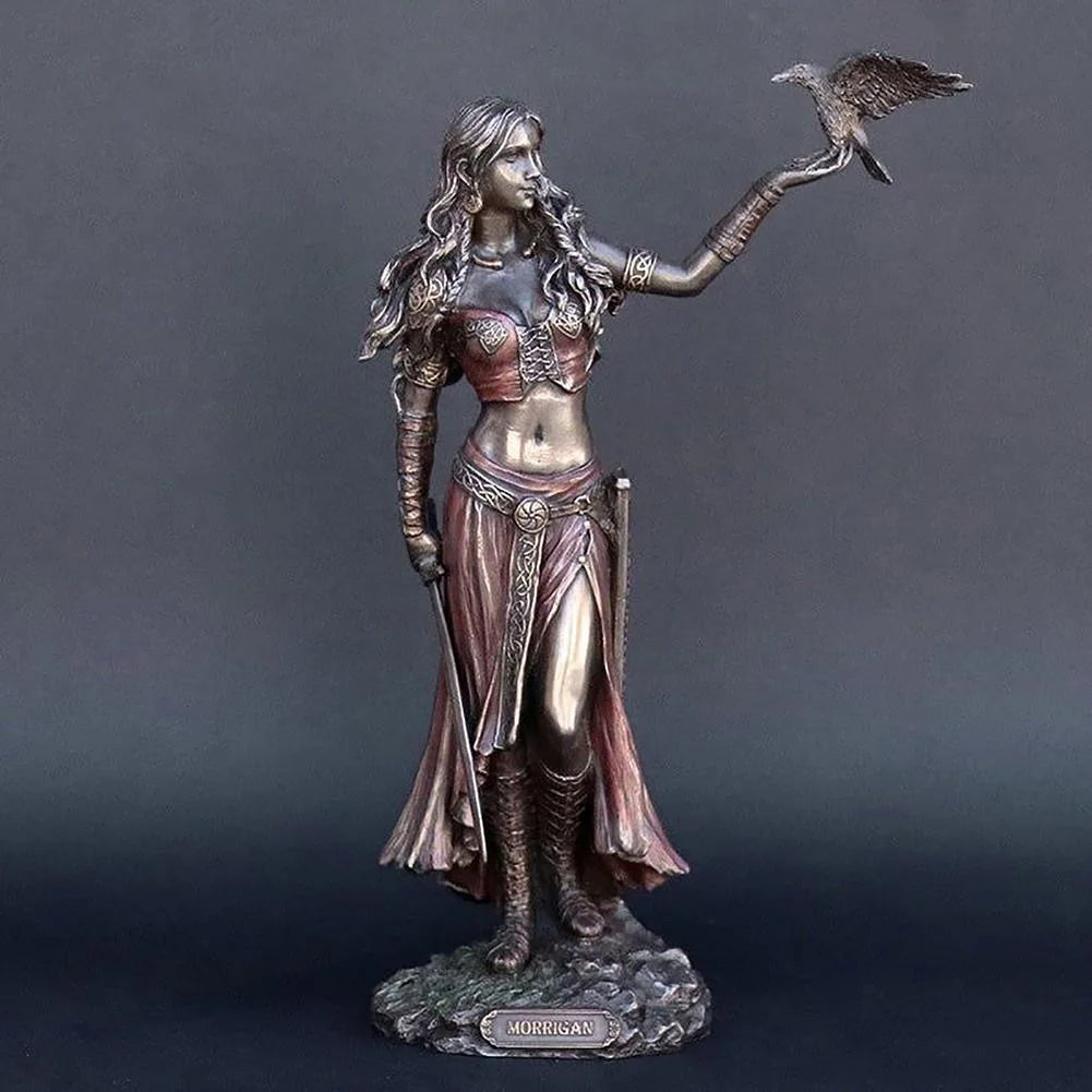 Celtic Goddess of Battle Statue