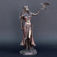 Load image into Gallery viewer, Celtic Goddess of Battle Statue
