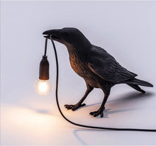 Load image into Gallery viewer, Hugin and Munin Table Lamps Viking Decor
